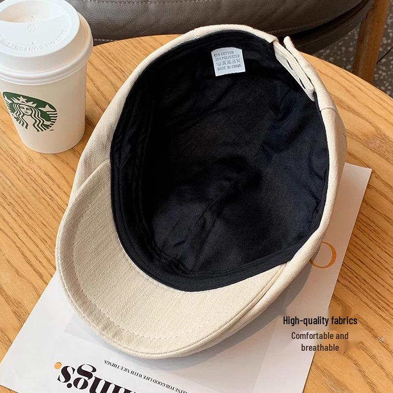 Vintage Japanese Summer Duckbill Cap: Retro Street Style for Men and Women