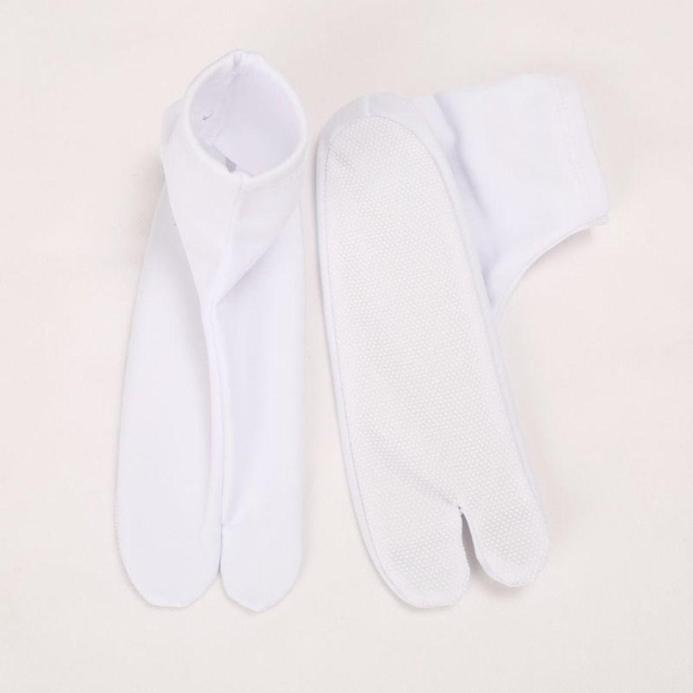 Mid-calf Toe Separator Socks Japanese Style Short Tube Socks Fashion Two Toed Socks  Flip Flops