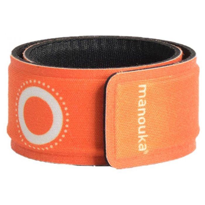 MANOUKA Bracelet Anti-moustiques Et Mouches 30 Jours Orange Made In France