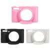 Pour appareil photo Canon PowerShot SX740 HS/SX730 HS Étui souple en silicone Sac de protection en silicone pour appareil photo numérique Cache objectif amovible