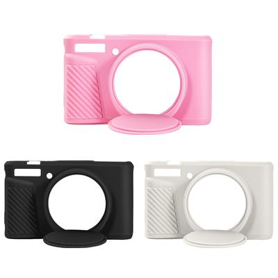 For Canon PowerShot SX740 HS/SX730 HS Camera Soft Silicone Case Digital Camera Silicone Protective Bag Removable Lens Cover