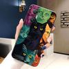 Black Cat Staring Eye Cover Phone Case For Infinix HOT 9 10 10I 10S 11 11S 12 12I 20 20I 20S 30 30I ZERO X 20 30 Play Case Funda
