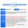 Papel térmico de etiqueta DK-2205 para impressora Brother QL1050 QL1060N QL1100 QL1110NWB QL600 QL650TD 710W Papel 62mmx30,48m Contínuo