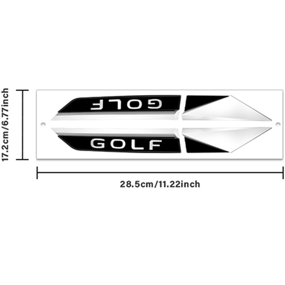 For VW Rline GOLF Passat MK7 MK6 Tiguan Polo CC Jetta Bora GTD GTI 2pcs 3D ABS Car Fender Side Wing Emblem Sticker Center Cover zd4