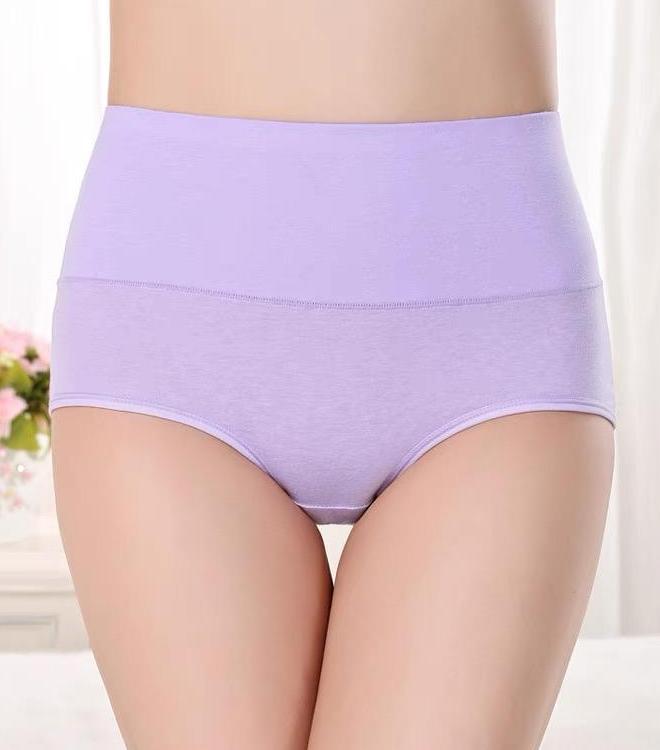 Mutandine in Cotone Antibatteriche Senza Cuciture a Vita Alta con Effetto Sollevante Glutei e Controllo Pancia per Donne di Mezza Età