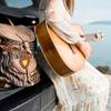 Guitar Pick Collecting Bag Guitar Pick Pouch Pick Organizer Triangular Shape Multifunctional Storage Bag for Guitar Pick