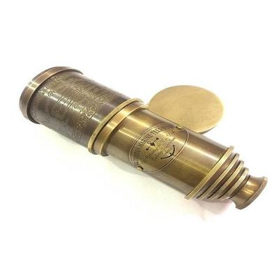 Vintage Brass Telescope Antique 50.8cm Hand Operated Retractable Naval Victorian Pirate Telescope