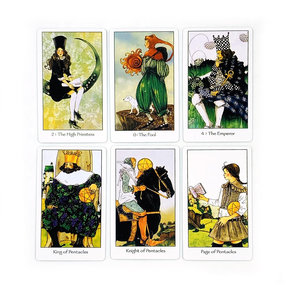 New Tarot Cards A Traditional Tarot Cards With Contemporary Artistic Oracle Card Game For Divination, Meditation & Gifts