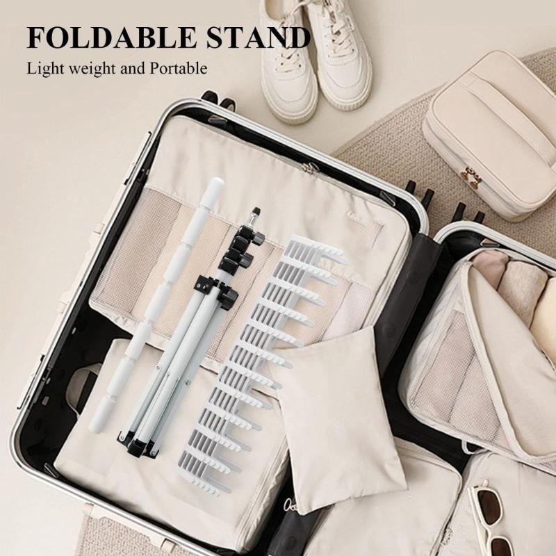 144 Pegs Braiding Hair Rack Standing,Hair Extension Holder Hanger,Hair Divider Rack for Braiding Hair Separator Stand
