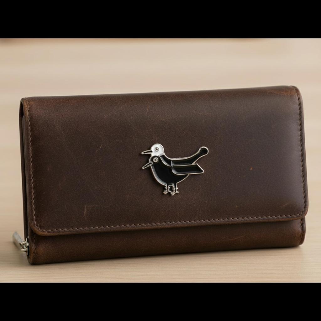 Don Flyee Yogennotori (Demonic Bird) Pin, Butterfly Clutch, Lightweight Alloy Accessory, Amulet, Gift, C0062