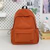 Korean high-value backpack for junior high school students, casual, simple, fashionable and versatile, large capacity