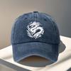 Dragon  Print Baseball Cap Dragon Theme Baseball Cap Baseball Cap for Dragon Lovers Stylish and Adjustable Hand Washable
