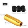 Aluminum Alloy Car Manual Gear Stick Shift Lever Knobs Shifter Universal Gold