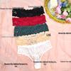Sexy Kant Bloemig Lage Taille Naadloze String voor Vrouwen
