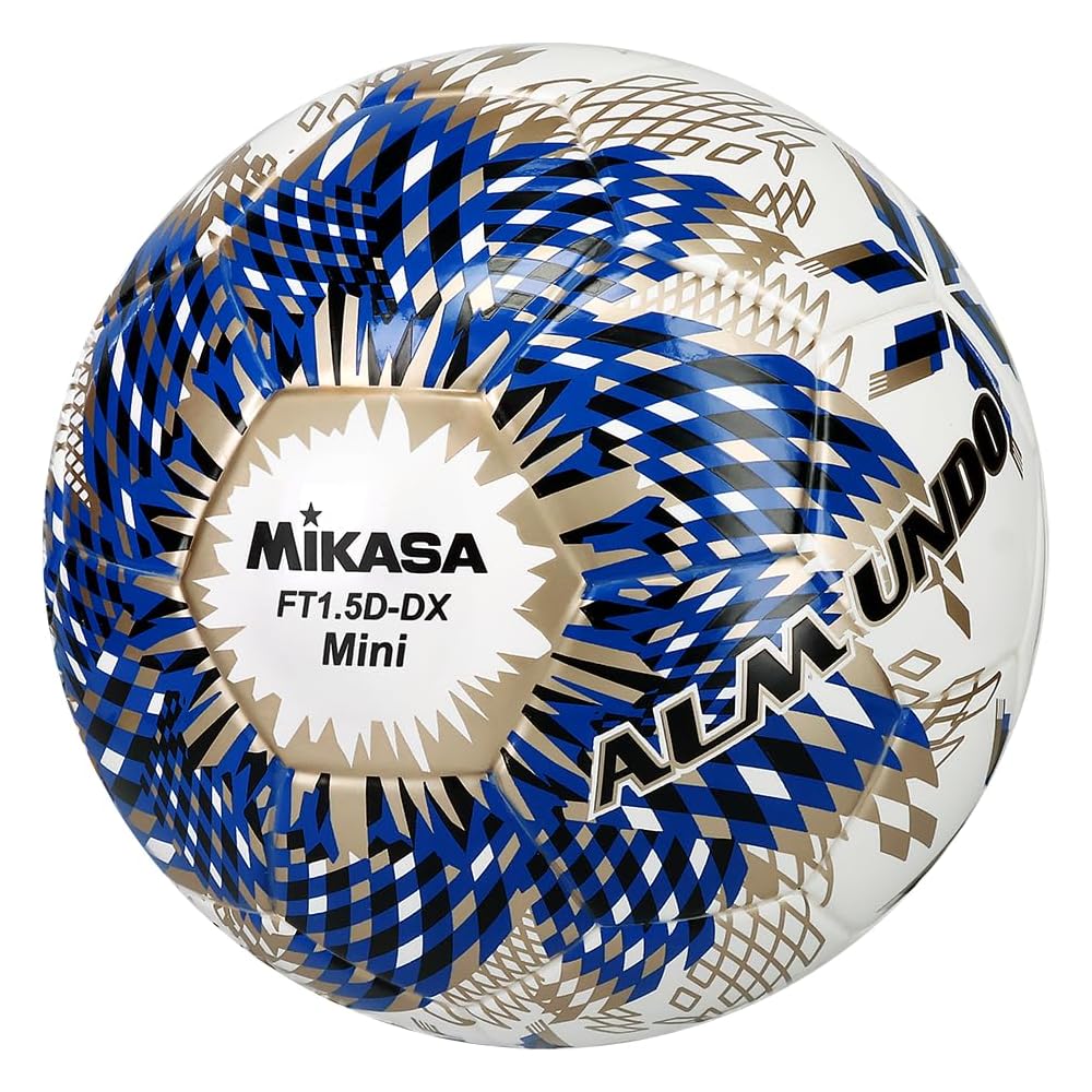 MIKASA Almundo Soccer Mascot Ball FT1.5D-DXBL Size 1.5D Durable Design