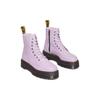 Dr. Martens Jadon Series Leather Thick Sole 8 Eyelet Lace-Up Short Boots Unisex Boots Purple 26378308