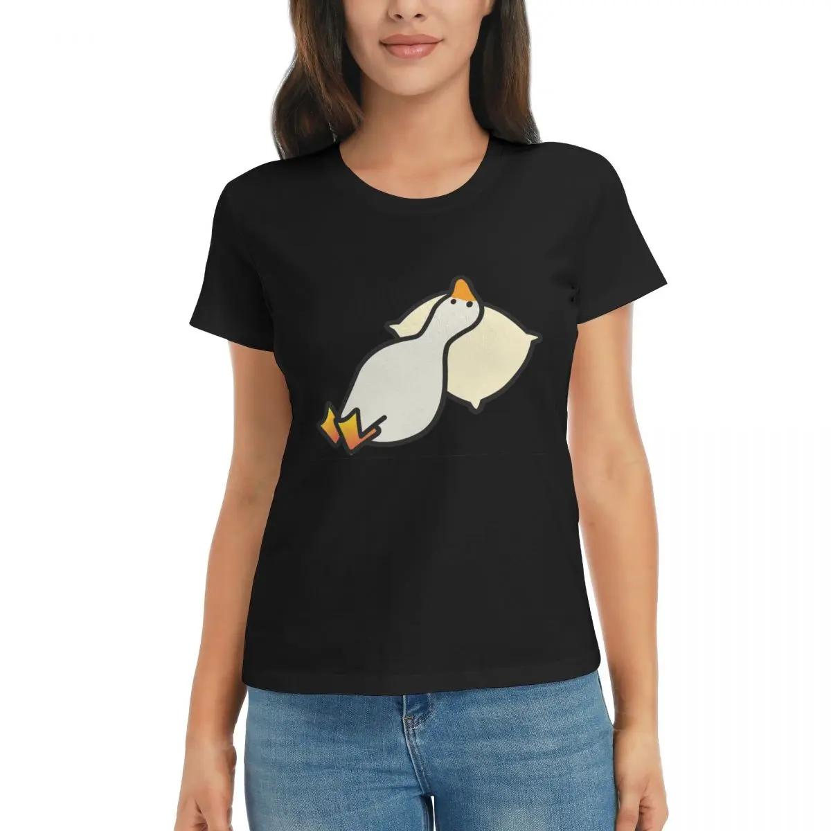 

Women TShirt Duck Sleeping Tired Duck Resting Funny Duck Summer Short Sleeve Tees Round Neck T Shirts Clothes Tops Streetwear 4XL