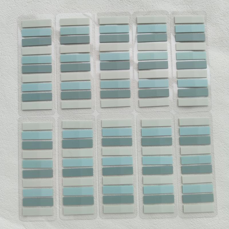 

2000 Sheets Transparent Sticky Notes Self-Adhesive Bookmarks Tabs Aesthetic Stationery for Annotation Read Books Notepad