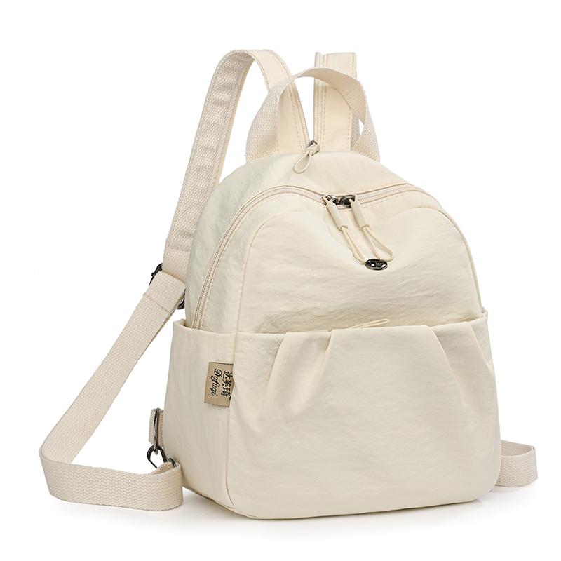 Unifarbener wasserabweisender Rucksack Multifunktionale Brusttasche Umhängetasche