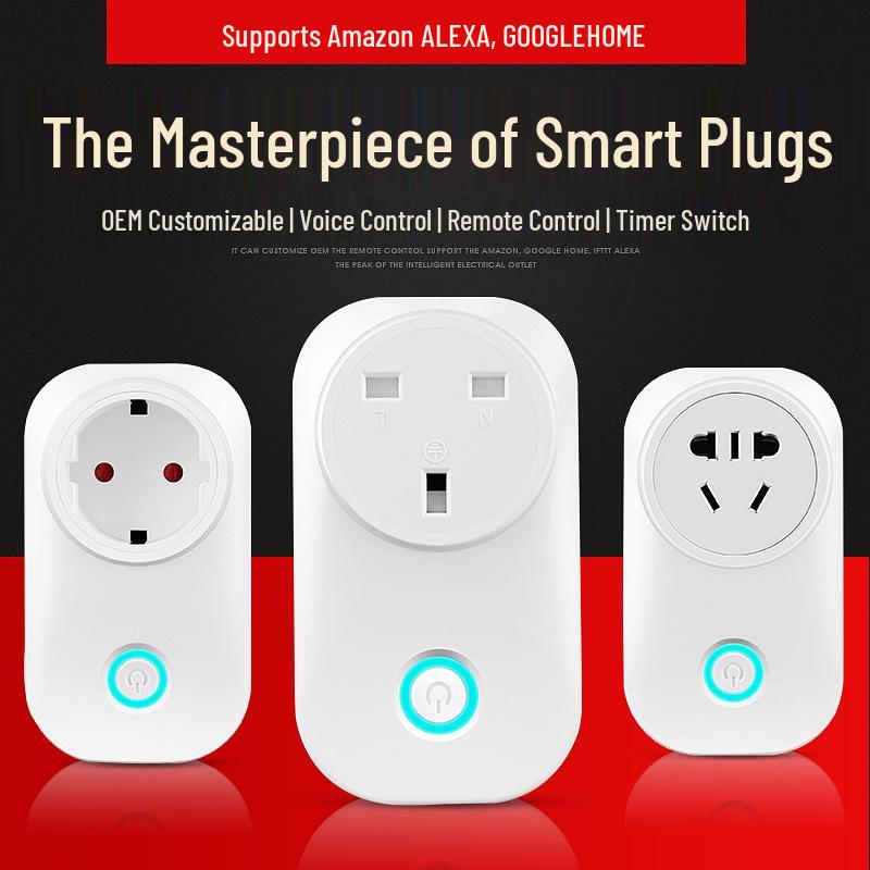 Graffiti Smart WiFi Socket - Complies with German, European, Brazilian, Italian, Israeli, and Indian Standards