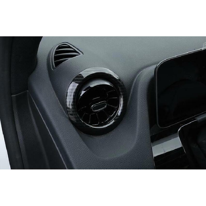 For Benz GLB W247 - Carbon Fiber Style Console L&R Air Outlet Vent Trim