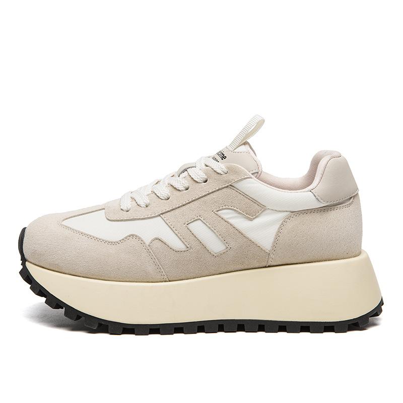 Augustine Forrest Gump Shoes Women's 2025 New Winter Ins Trendy Cool Platform College Style Casual Running Shoes