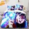 2026 Hot Sale Japanese Anime Dragon Ball Son Goku Bedding Set Quilt Cover Twin Full Bedroom Bed Decor for Teens Best Gifts