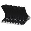 Running Crew Socks Cushioned Athletic Socks for Men Performances Socks Wicking Moisture Cushion Ankle Socks Everyday Sock