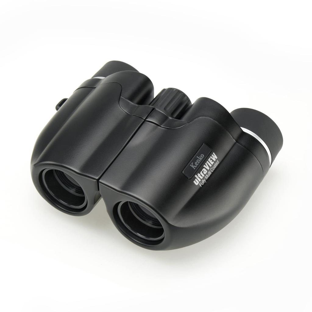 KENKO Ultra View M Compact Binoculars, 10x20, 10x Magnification, 20mm Aperture, Porro Prism, Fully Multi-Coated, Ultra-Lightweight (149g), Perfect