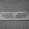 For Chevy Impala 2014~ Pair Exterior Side Wind Mirror Cover Caps Gloss White