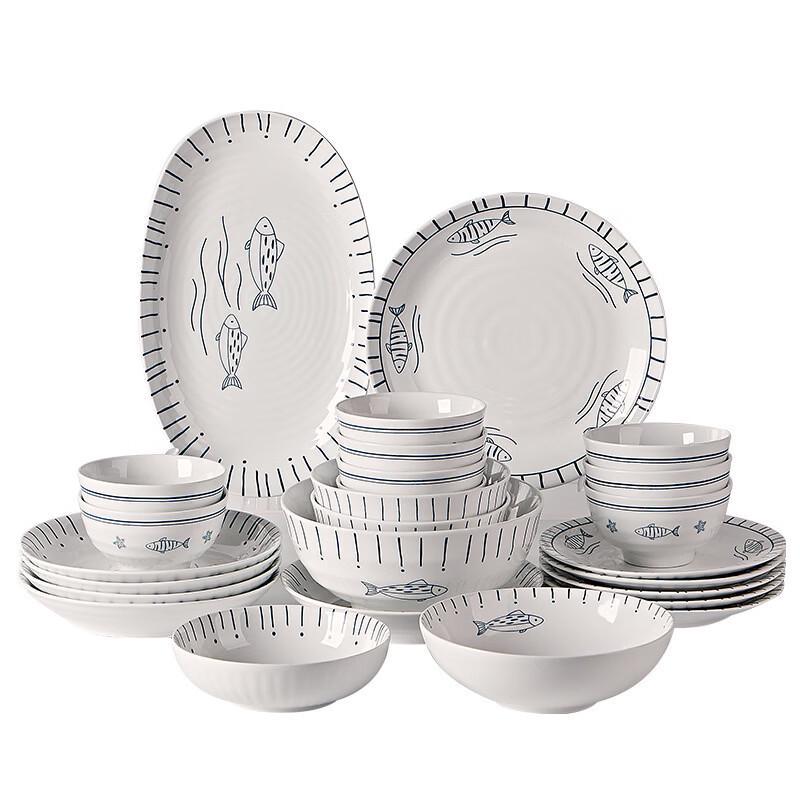Yiceng Japanese Bone China Dinnerware Set