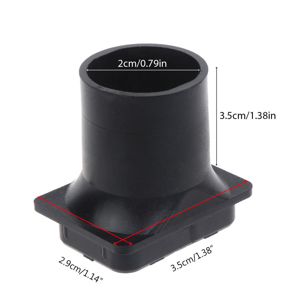 Air Ducting Tubes for 12V 24V 5V 7530 Cooking Air Blower Cooling Fan 75x75x30mm BBQ Fan Durable Replacement Accessories