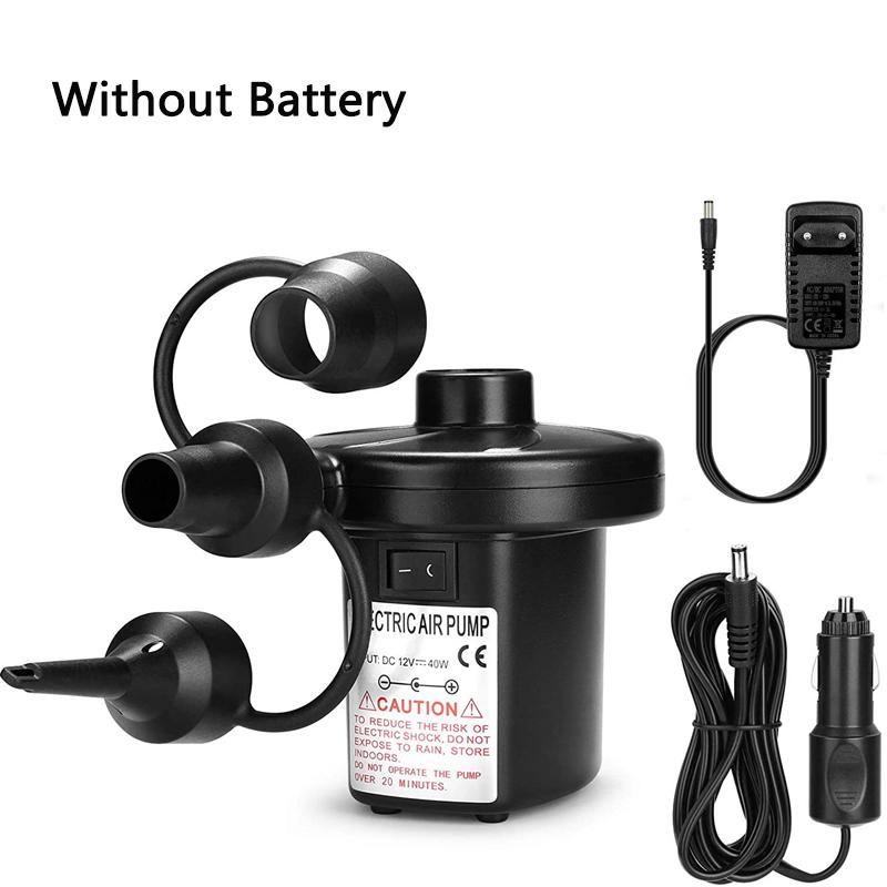 

Электрический воздушный насос для накачивания 75 Вт USB перезаряжаемый воздушный компрессор портативный для ПВХ лодки матрас надувной бассейн плот кровать
