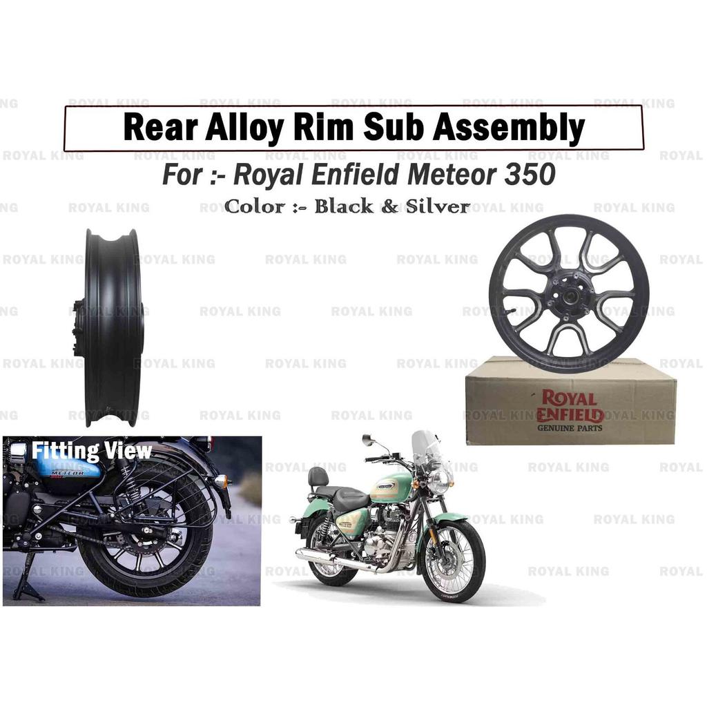 Rear Alloy Rim Sum Assembly For "Royal Enfield Meteor 350"