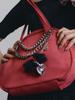 Eireve Wild Baby Lamb Bag Charm Keyring (Black)