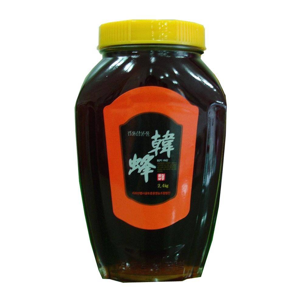 Jirisan Bamsagol Native Honey Farming Cooperative Hanbong Native Honey Bottled Honey 2.4kg Traditional Traditional Method | 2.4kg 1 pcs