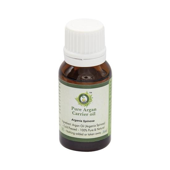 R V Essential Pure Argan Carrier Oil 15ml- Argania Spinosa (100% Pure and Natural Cold Pressed)