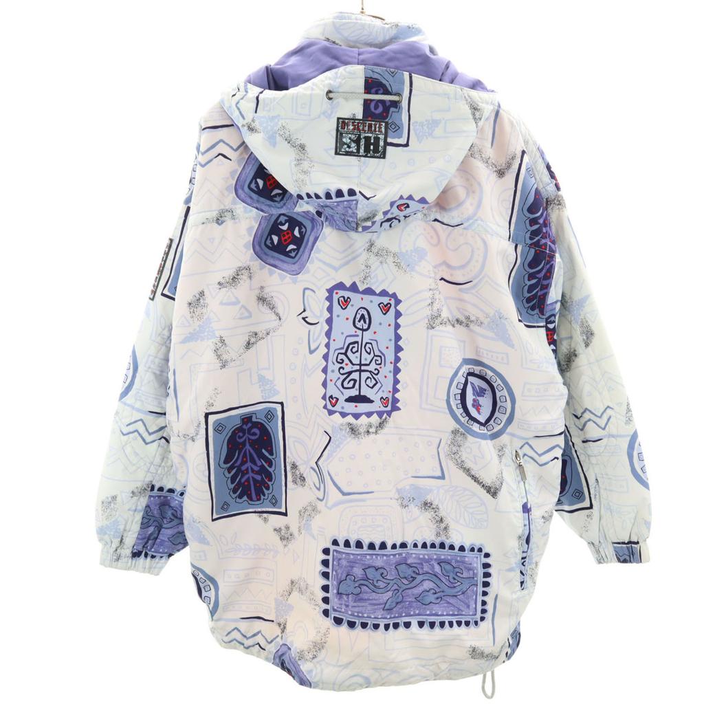 DESCENTE 80s 90s Made In Japan Old Overall Handle Half Zip Jacket Men's Used