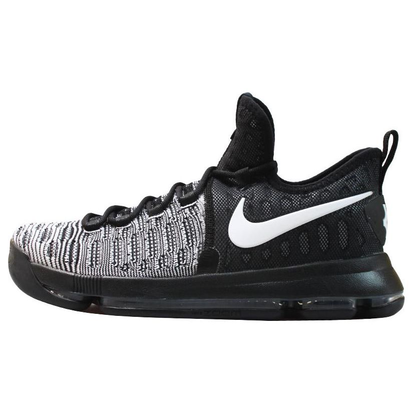 Nike KD 9 EP Durant 9 Round Head Comfortable Fabric Shock Absorption Non-Slip Wear-Resistant Lightweight Low-Top Basketball Shoes 844382-010