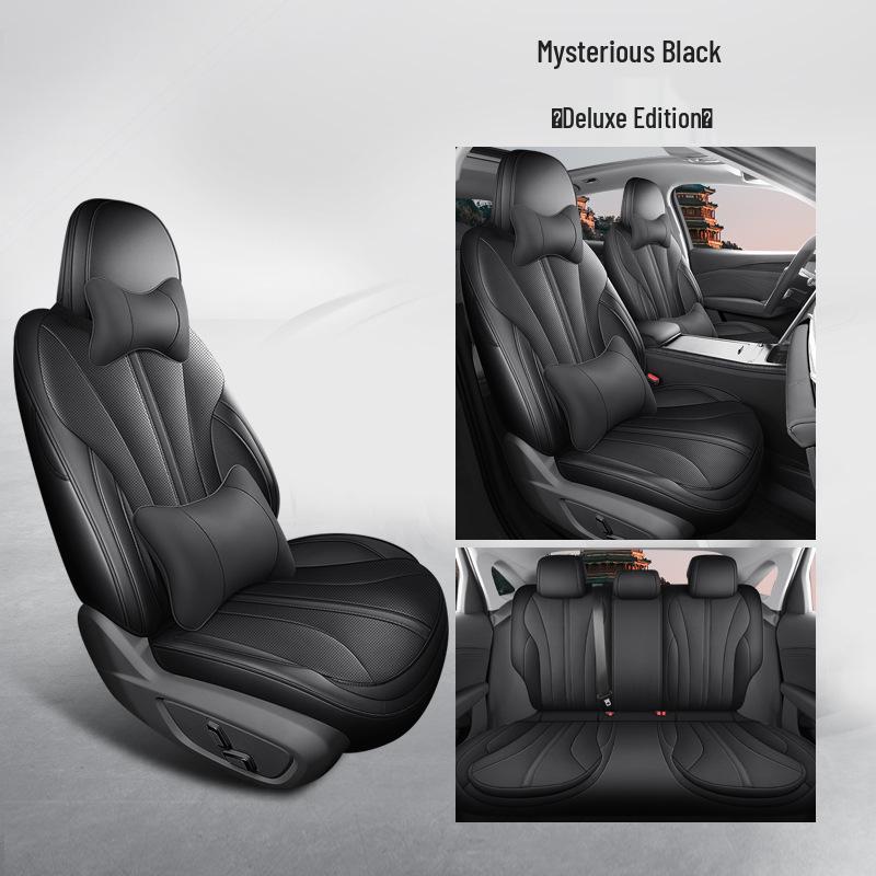New Model Universal Full-Leather Car Seat Cushion Set for Xingrui L - Fits Five-Seaters, Suitable for All Seasons