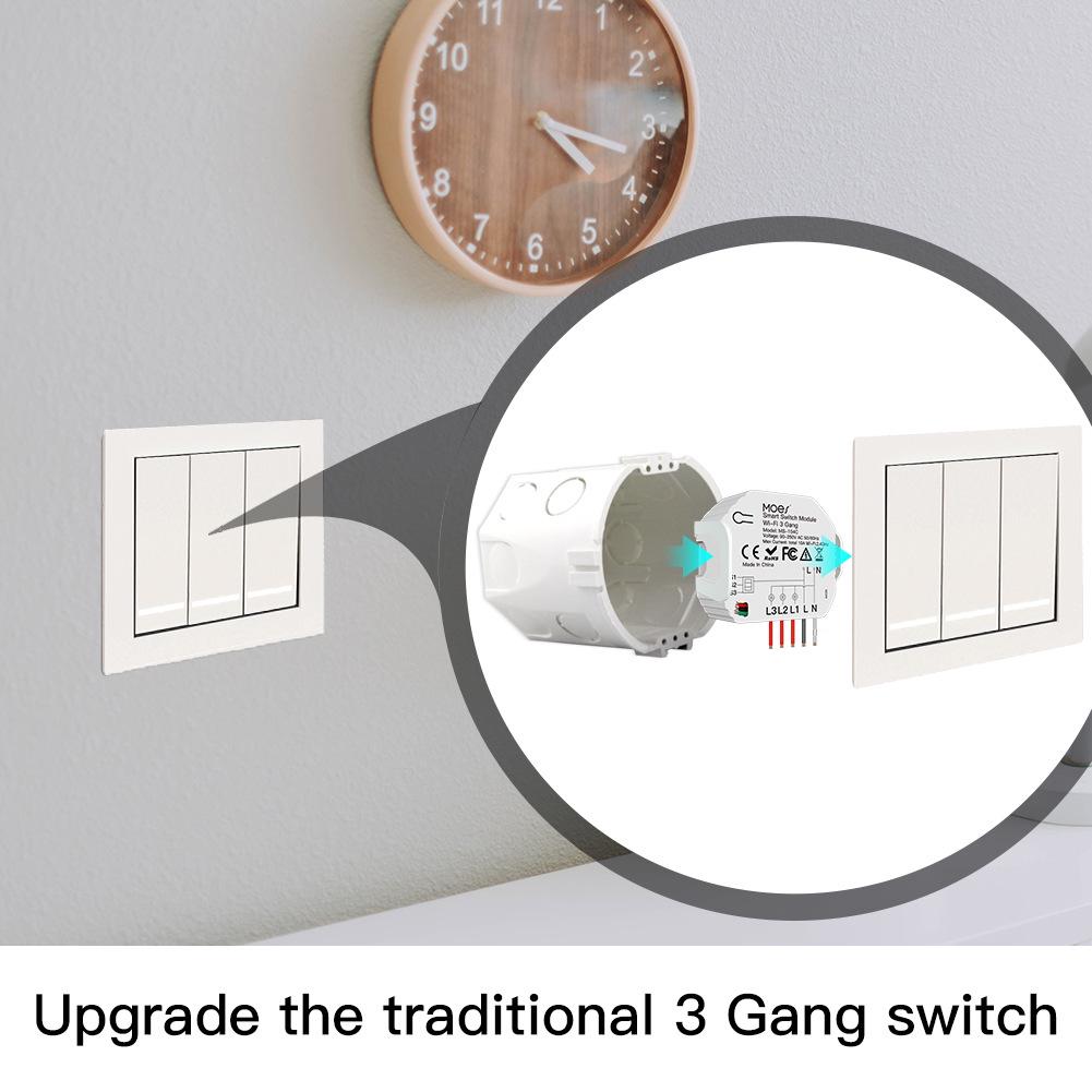 Doodle Smart WiFi Light Switch w/ App Timer & Voice Control (Alexa)