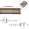 2.54mm Pitch 1 2 3 4 5 6Pin Housing Connector Dupont Wire Male Female Crimp Pins Adaptor Assortment Kit - DD