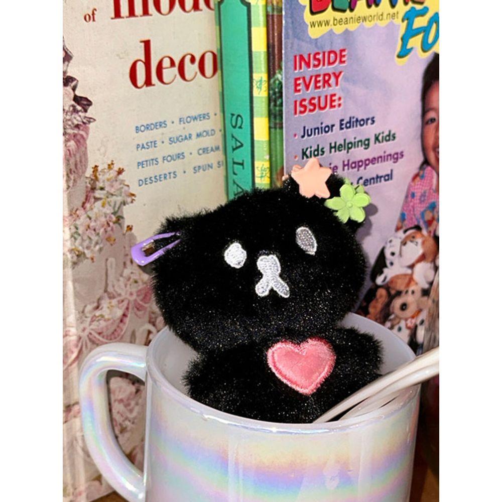 MAZZZZY Love Muffin Key Ring (black)