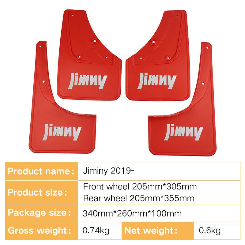 Rotes Fender-Emblem für Suzuki Jimny 2019