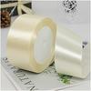 100% Polyester Single Face Satin Ribbon Roll 38 mm 1.5 Inch Custom Printed for Decoration and Wrapping