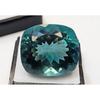 Beautiful Natural Tourmaline Teal Blue 38+ Ct Cushion Cut Certified Gemstone
