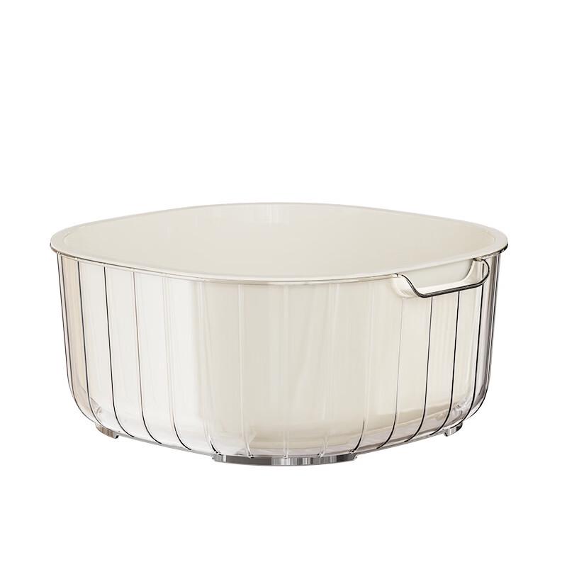 Sun Xiaomei Double-Layer Fruit & Vegetable Draining Basket