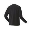 YONEX Unisex Long Sleeve 16817 Black L T-Shirt (Fit Style) (007)