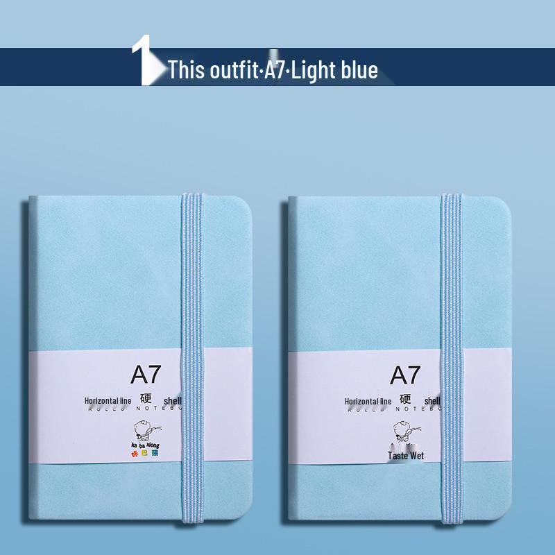 

Минималистичный карманный блокнот A7 - Портативный офисный дневник