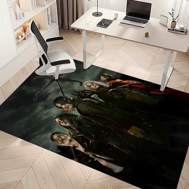 The Walking Dead Daryl Dixon3 Printed Absorbent Washable Carpet, Non-Slip Bathroom Mats, Kitchen Rugs, Yoga Mat,Living Room Entrance, Camping Picnic R
